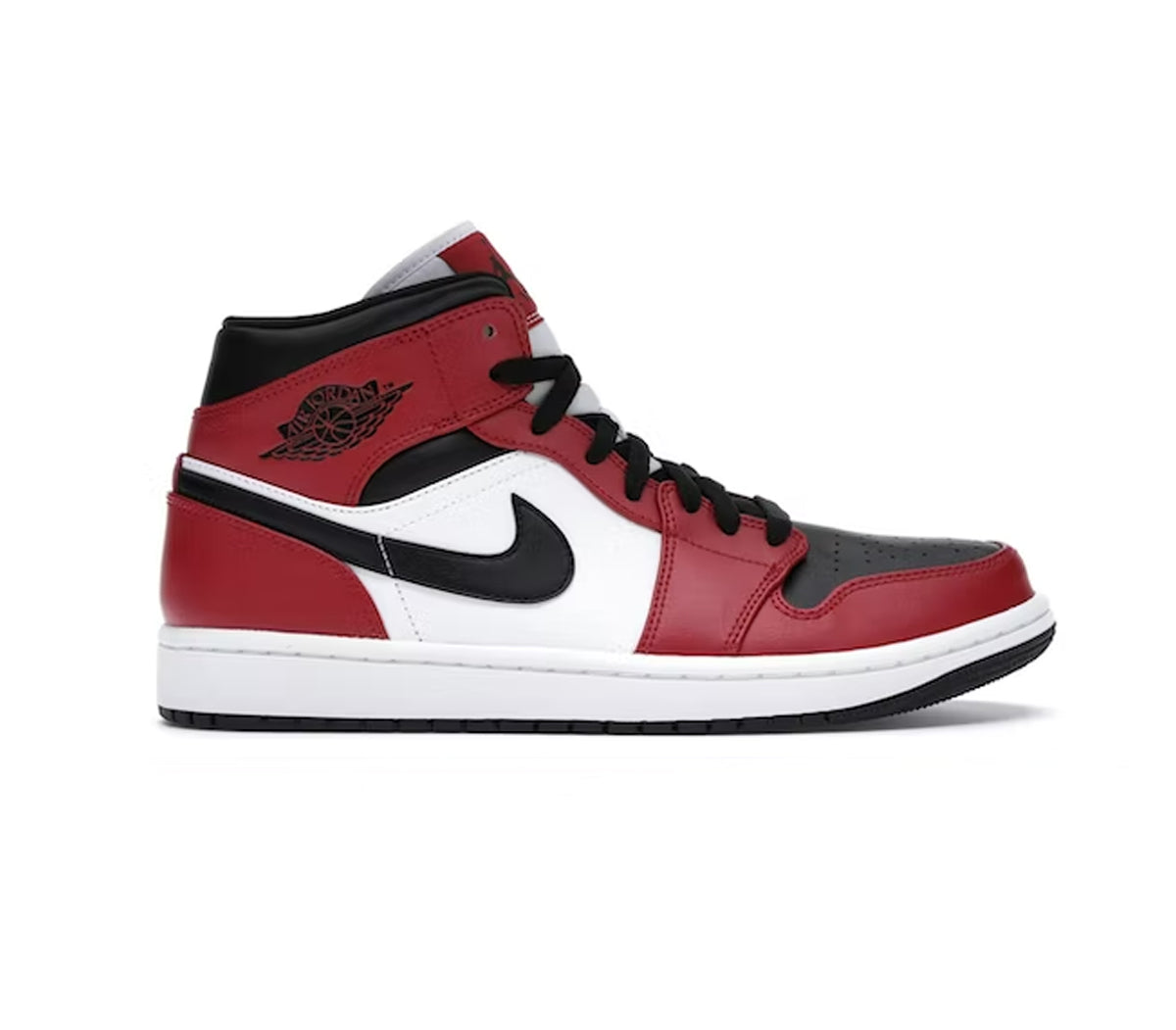Air Jordan 1 Mid Chicago Toe