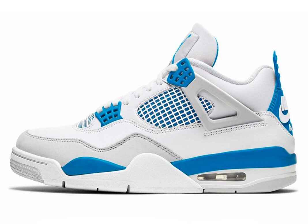 Air Jordan 4  Military Blue